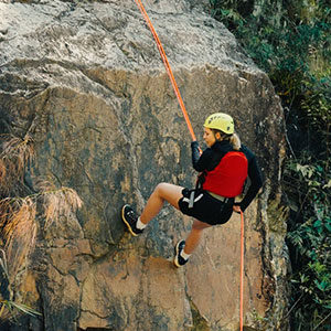 Alta rock climbing