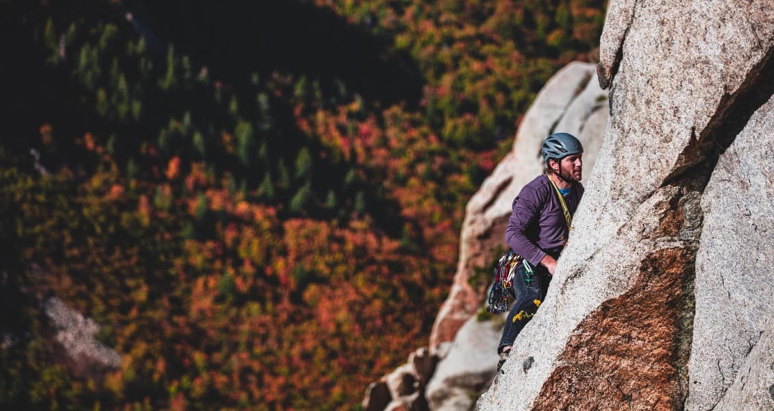 Rock climbing